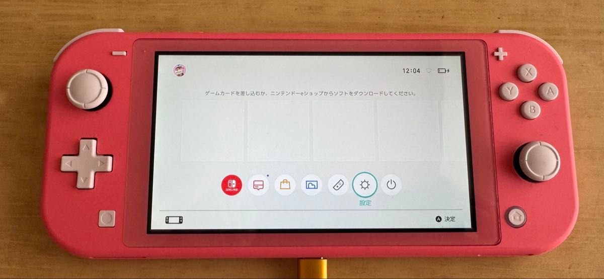 Nintendo Switch ライト コーラル 動作確認済み 初期化済み ジャンク品