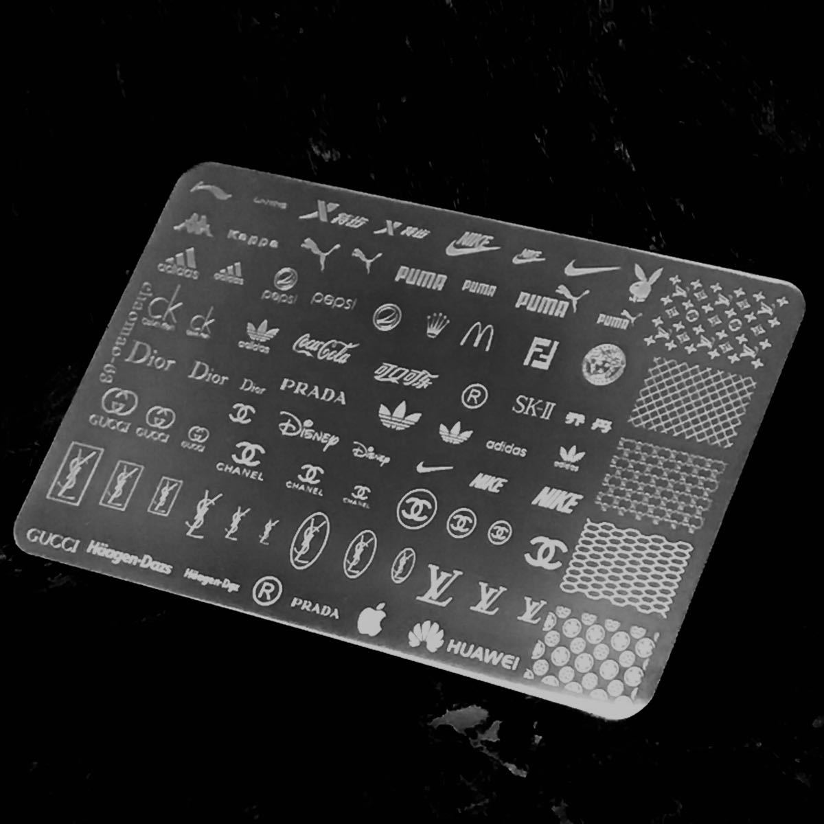 数量限定 ネイルプレート スタンプネイル 大判｜Yahoo!フリマ（旧