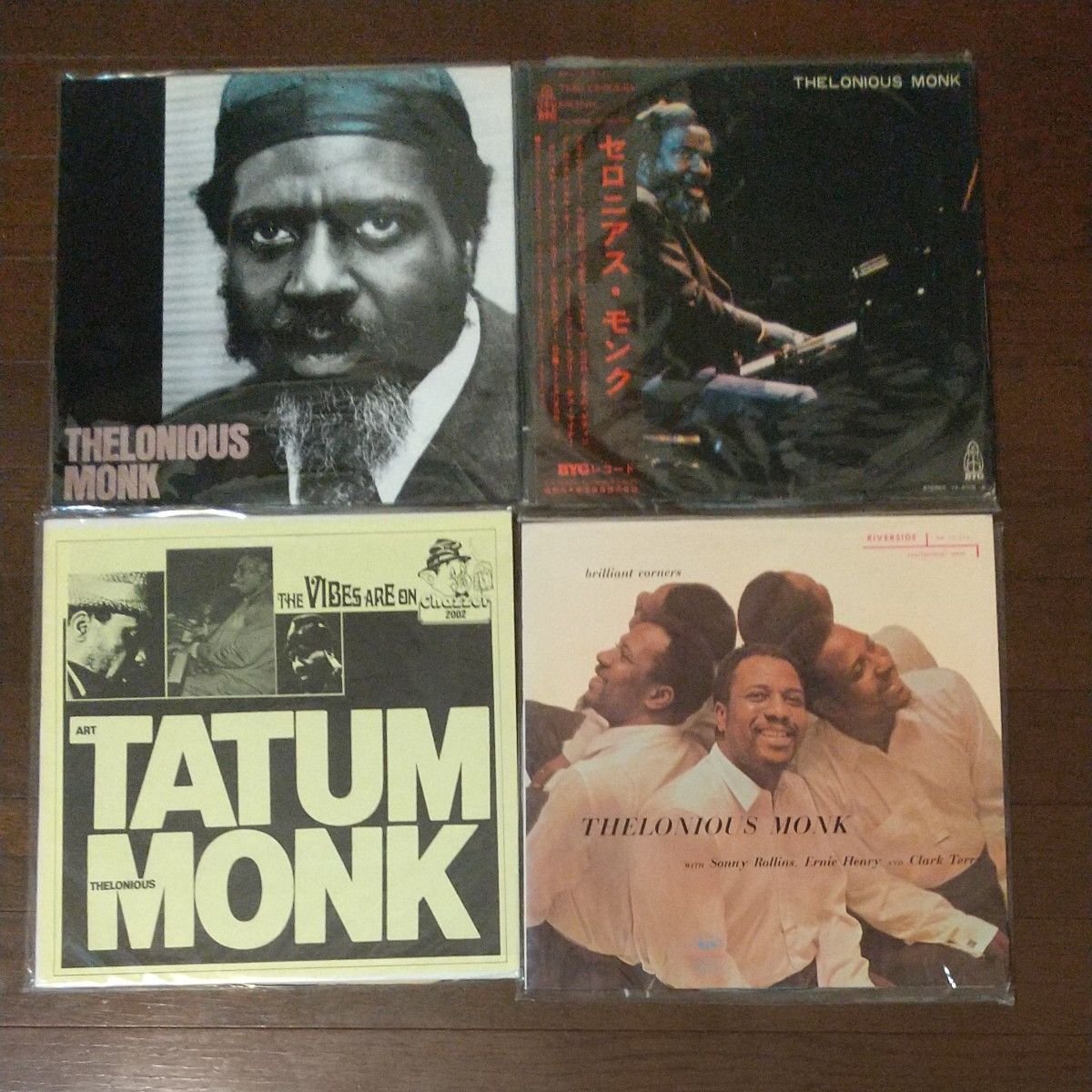 JAZZ(ジャズ)THELONIOUS MONK(セロニアス・モンク)LPレコード4枚セット