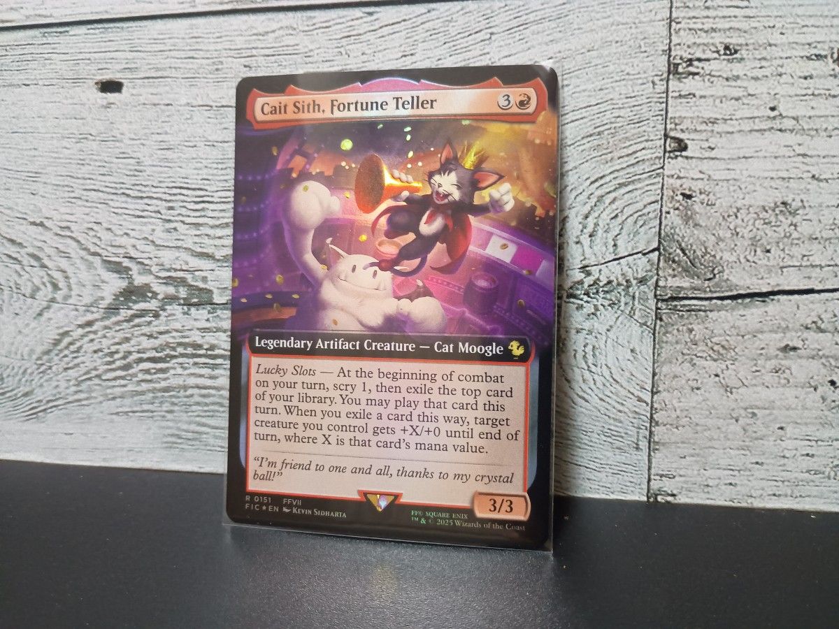 MTG FF 拡張 foil 占い師 ケット・シー/Cait Sith Fortune Teller 英語