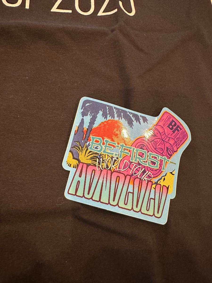 BE FIRST ワールドツアー 2025 Tシャツ Sサイズとステッカーのセット