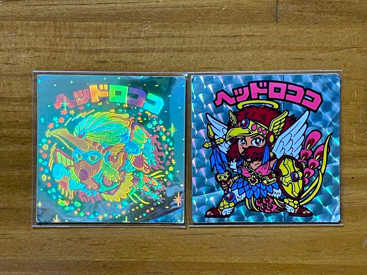 ヘッド2枚セット ヘッドロココ 正扇 ヘッドロココ ホロ 9弾ヘッド 当時