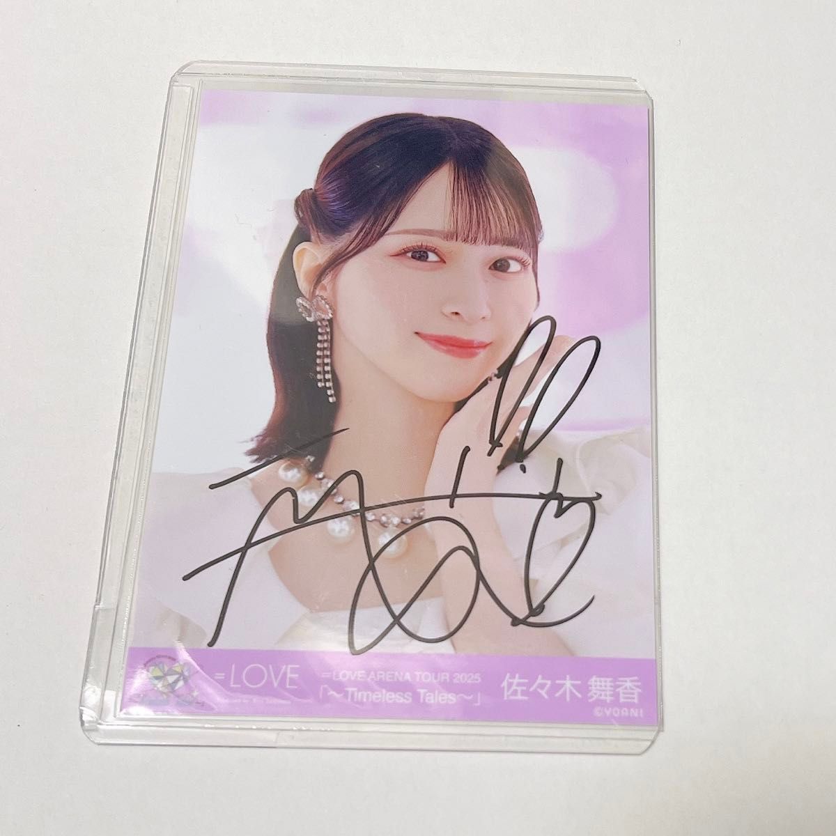 イコラブ 佐々木舞香 直筆生写真ヨリ｜Yahoo!フリマ（旧PayPayフリマ）