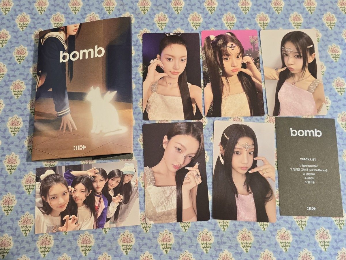 bomb Weverse album ver 封入 トレカ セット ILLIT ミンジュ モカ