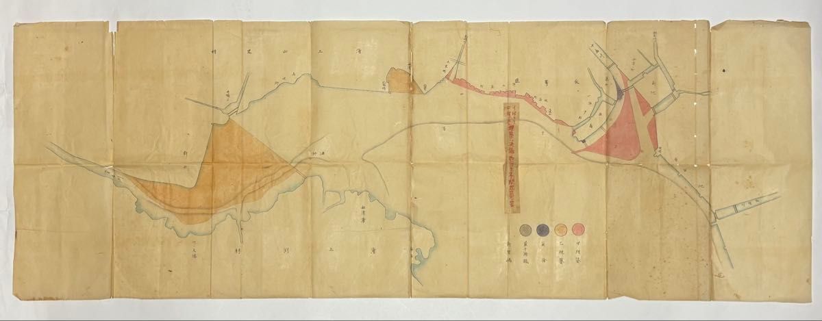長崎港埋立地予定図」写図 1枚|古地図 長崎県 船津浦 戦前｜Yahoo