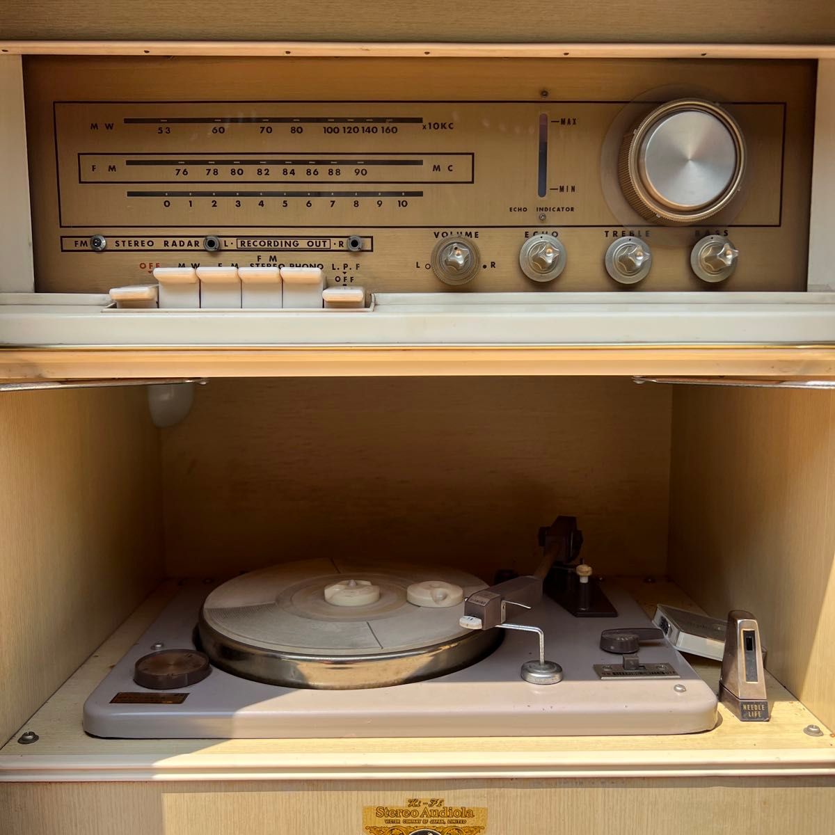 昭和レトロ Victor 真空管アンサンブルステレオSTL-661F FM 希少