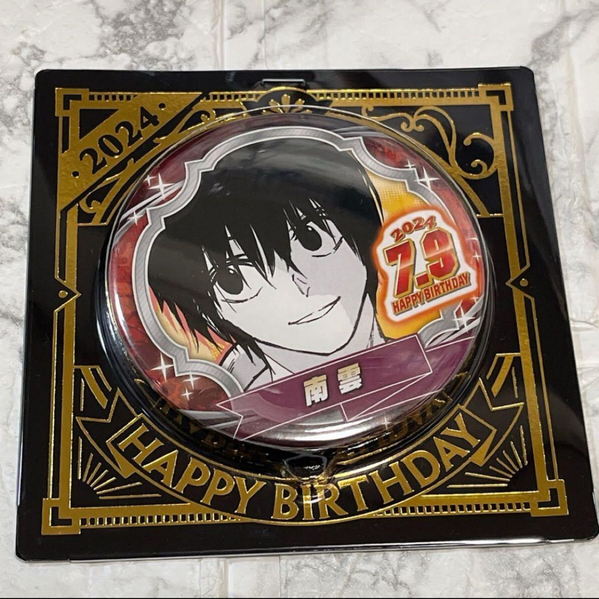 サカモトデイズ ゼブラック アクリルバッジ 南雲与一 サカモトデイズ