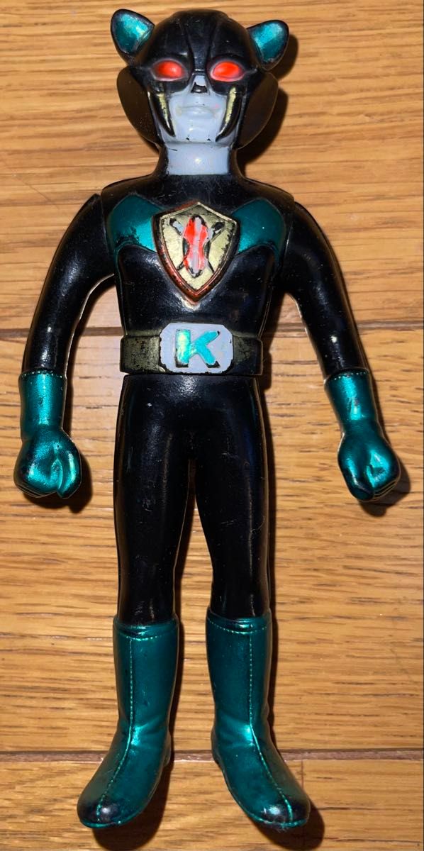 バトルフィーバーJ ソフビ バトルケニア 当時物 ポピー 昭和レトロ