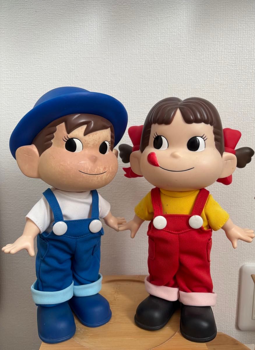 ペコちゃんポコちゃん 人形 セット 高さ25cm｜Yahoo!フリマ（旧PayPay