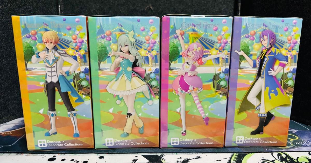 プロセカ4種セット】ワンダショ 天馬司 神代類 草薙寧々 鳳えむ