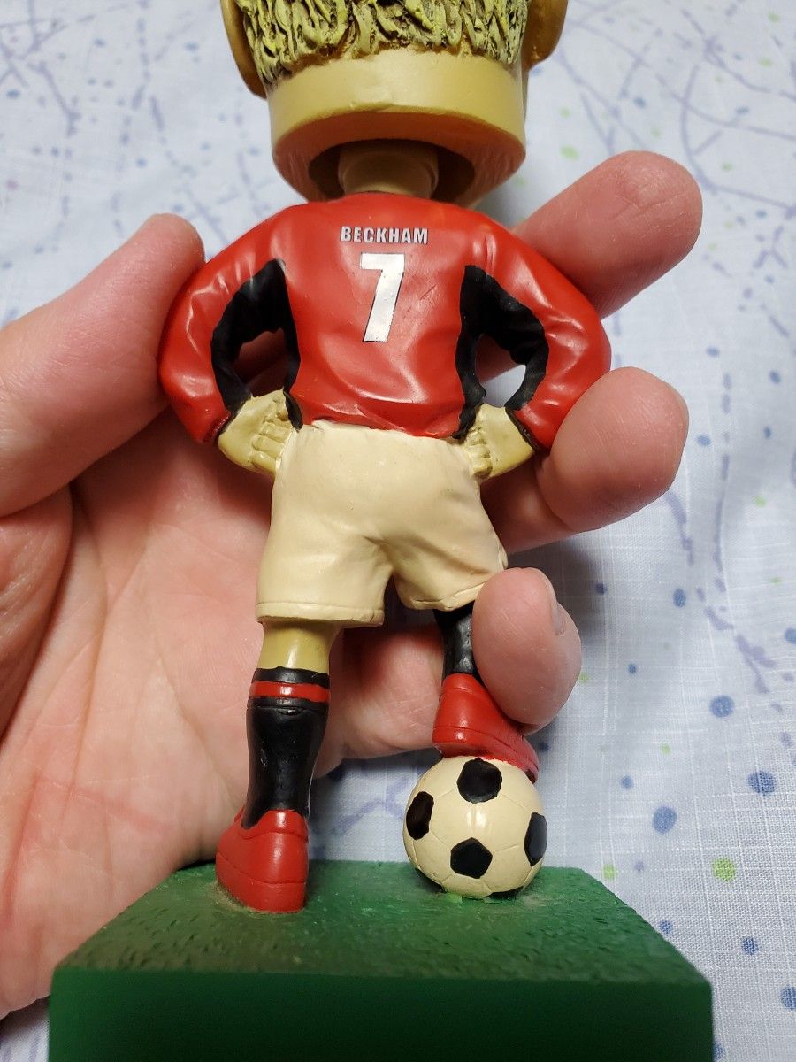 デビッド・ベッカム ボブルヘッド 首振り 箱入り マンチェスター