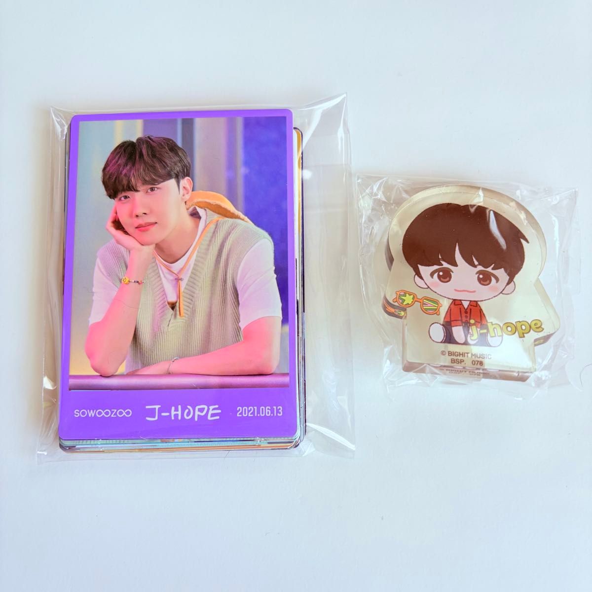 BTS ホソク 入場特典 トレカ J-HOPE 展示会 AND WHAT BTS ホソク