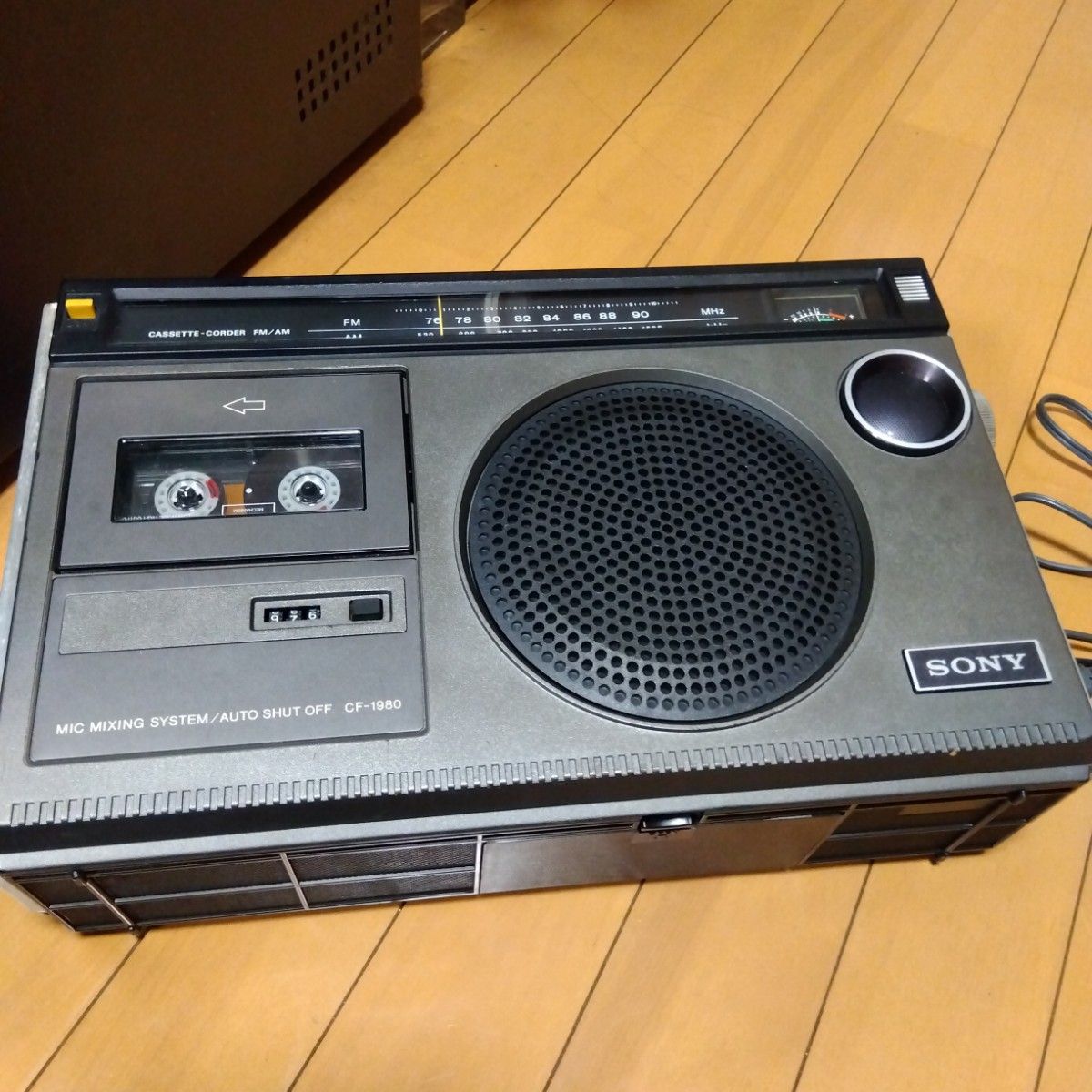 SONY レトロラジカセ CF-1980 ジャンク品｜Yahoo!フリマ（旧PayPayフリマ）
