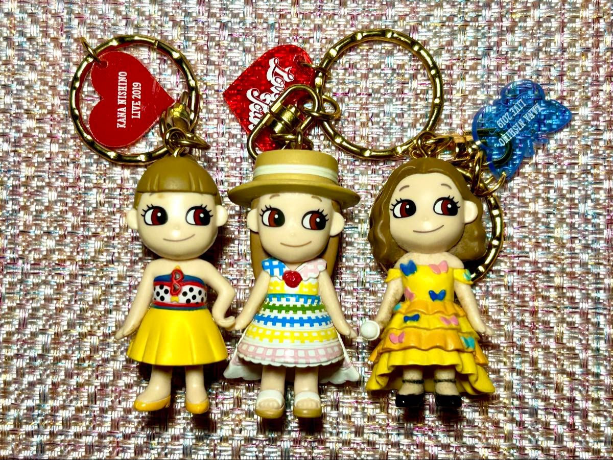 西野カナ マスコットキーホルダー 3点 美品｜Yahoo!フリマ（旧PayPay
