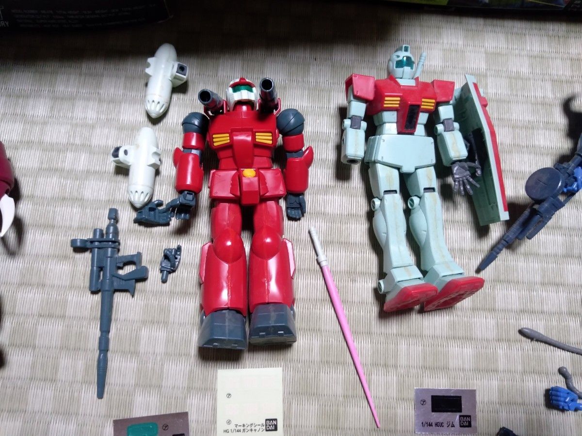 ガンプラ組立済7点セット箱説付 HG ZZガンダム/ガンダムG30th HGUC