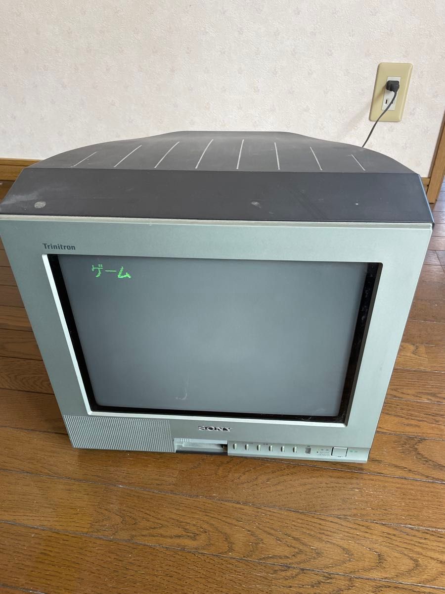 ブラウン管テレビ ソニー KV-14MF1 トリニトロン 14型 2000年 SONY