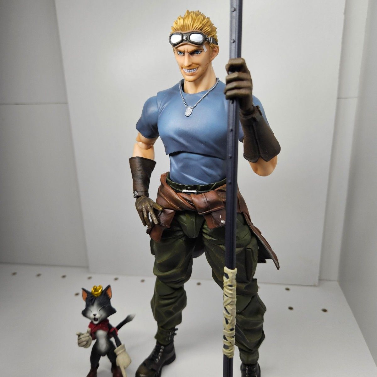 PLAY ARTS改 FINAL FANTASY フィギュア シド＆ケット・シー プレイ