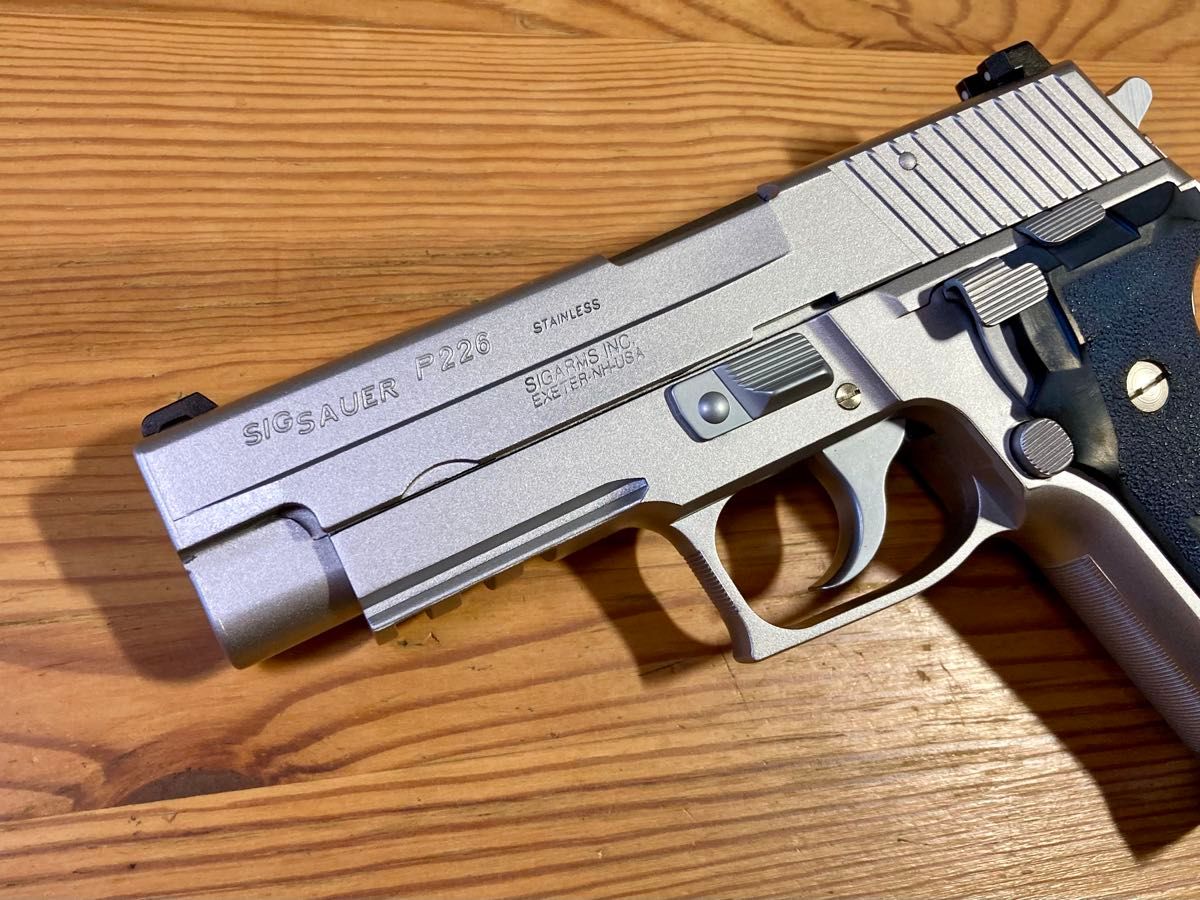 タナカ SIG SAUER P226 ステンレス ヘビーウェイト HW ガスブロー