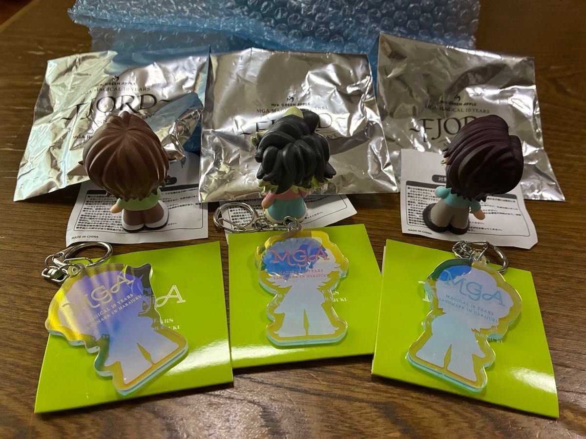 Mrs GREEN APPLE フィヨルド fjord ガチャ フィギュア キーホルダー