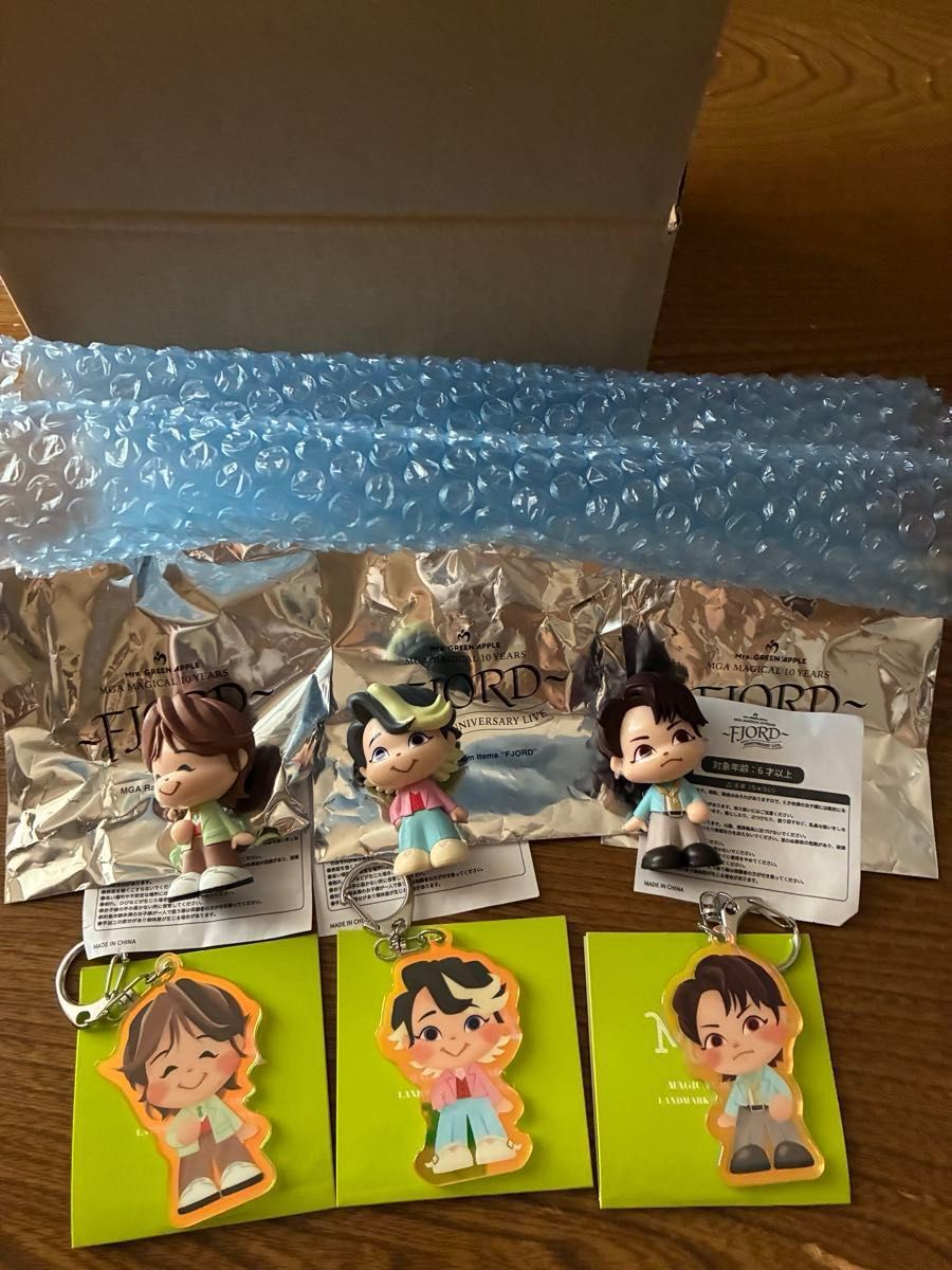 Mrs GREEN APPLE フィヨルド fjord ガチャ フィギュア キーホルダー