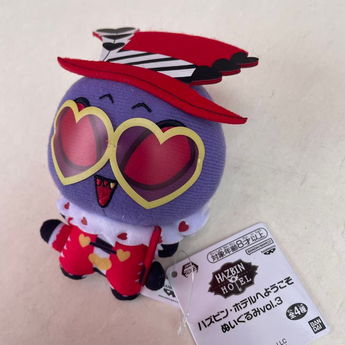 新品】ハズビン・ホテルへようこそ ぬいぐるみvol 3 ヴァレンティノ 最