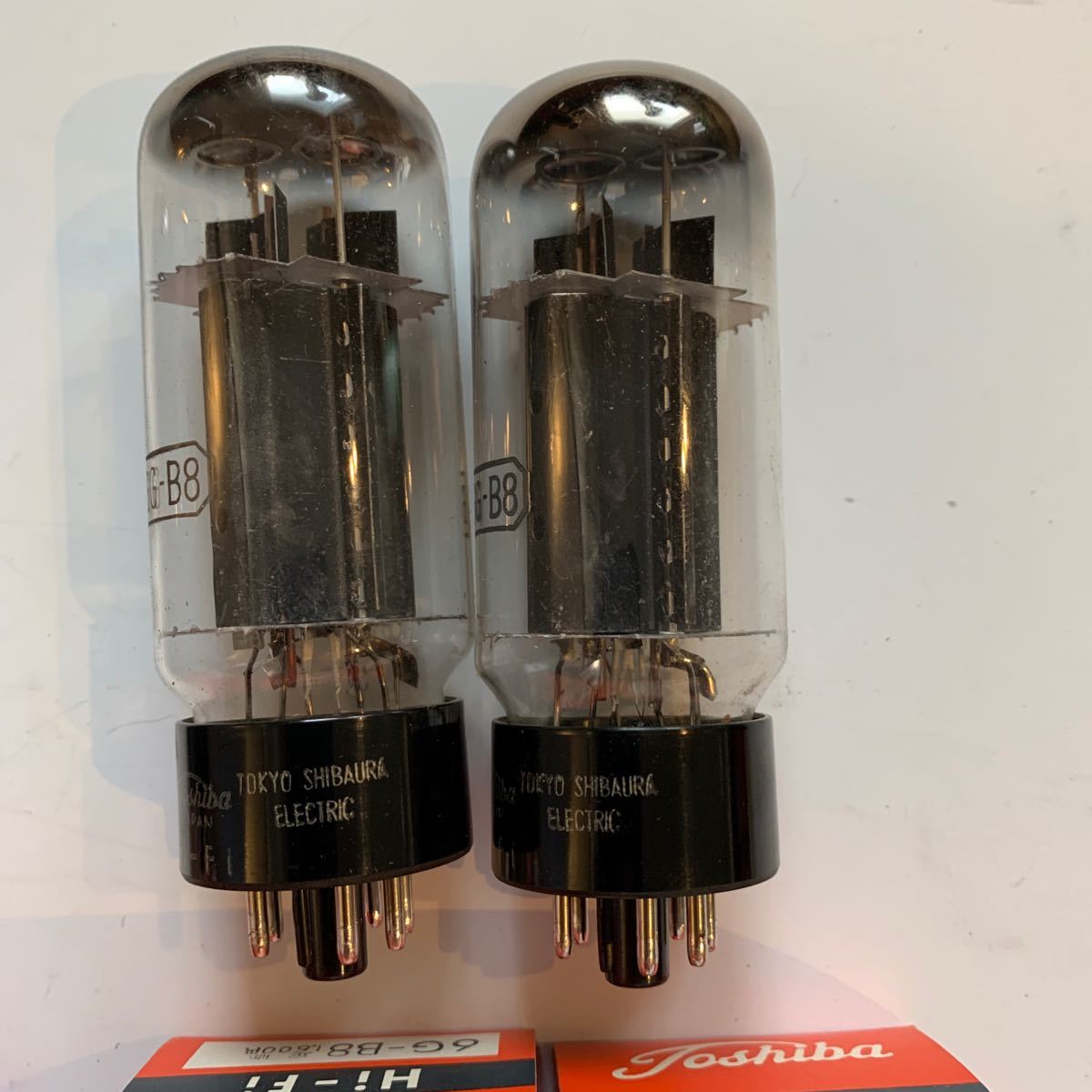 東芝6GB8 HiFiペアチューブ 2ペア東芝 真空管 TOSHIBA｜Yahoo!フリマ