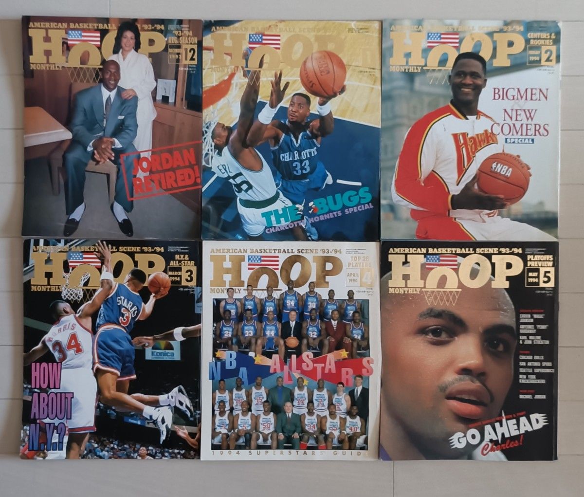 NBA雑誌 HOOP マガジン（1992〜1993年） 18冊セット｜Yahoo!フリマ（旧