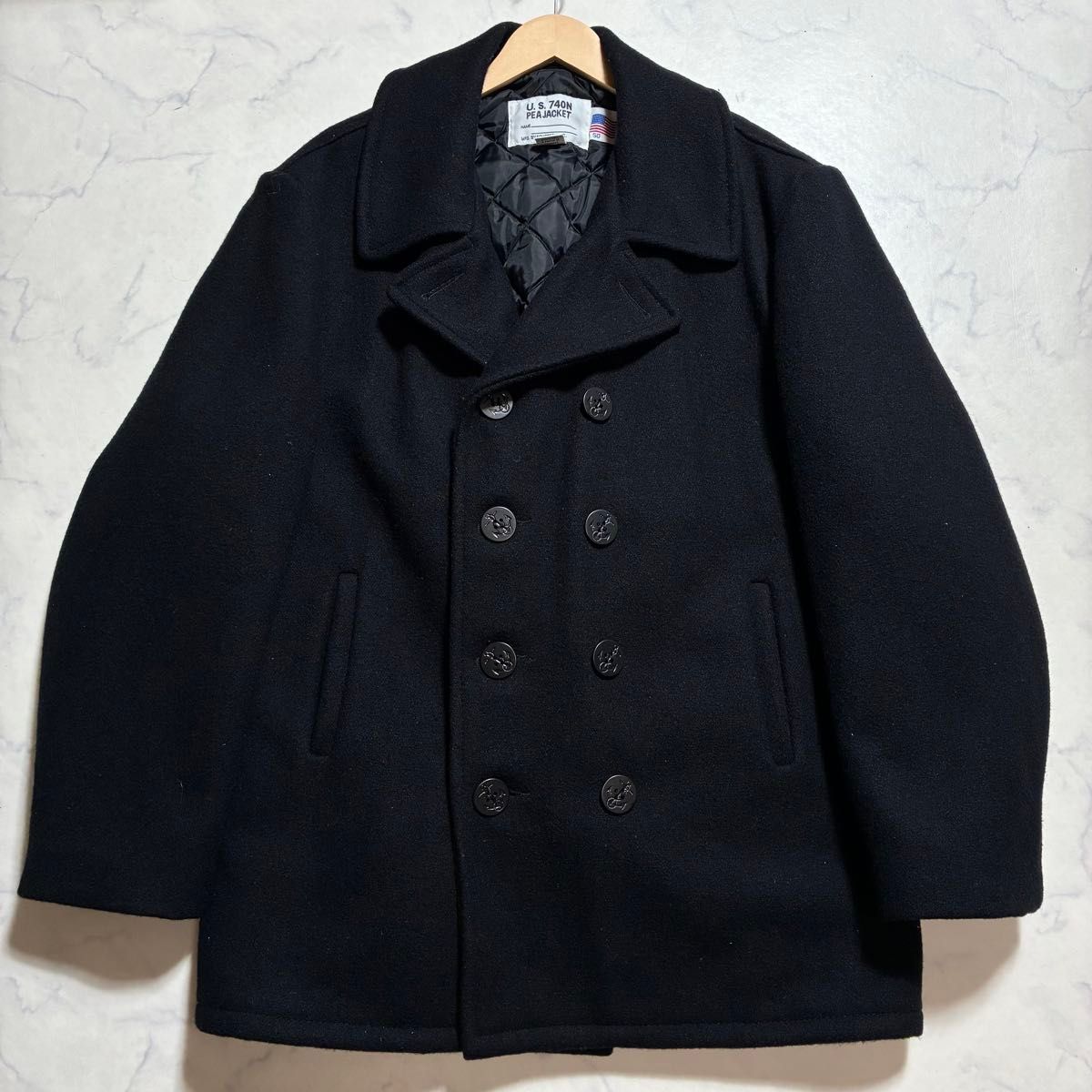 超ビッグサイズ(50) Schott ショット ピーコート Pコート キルティング