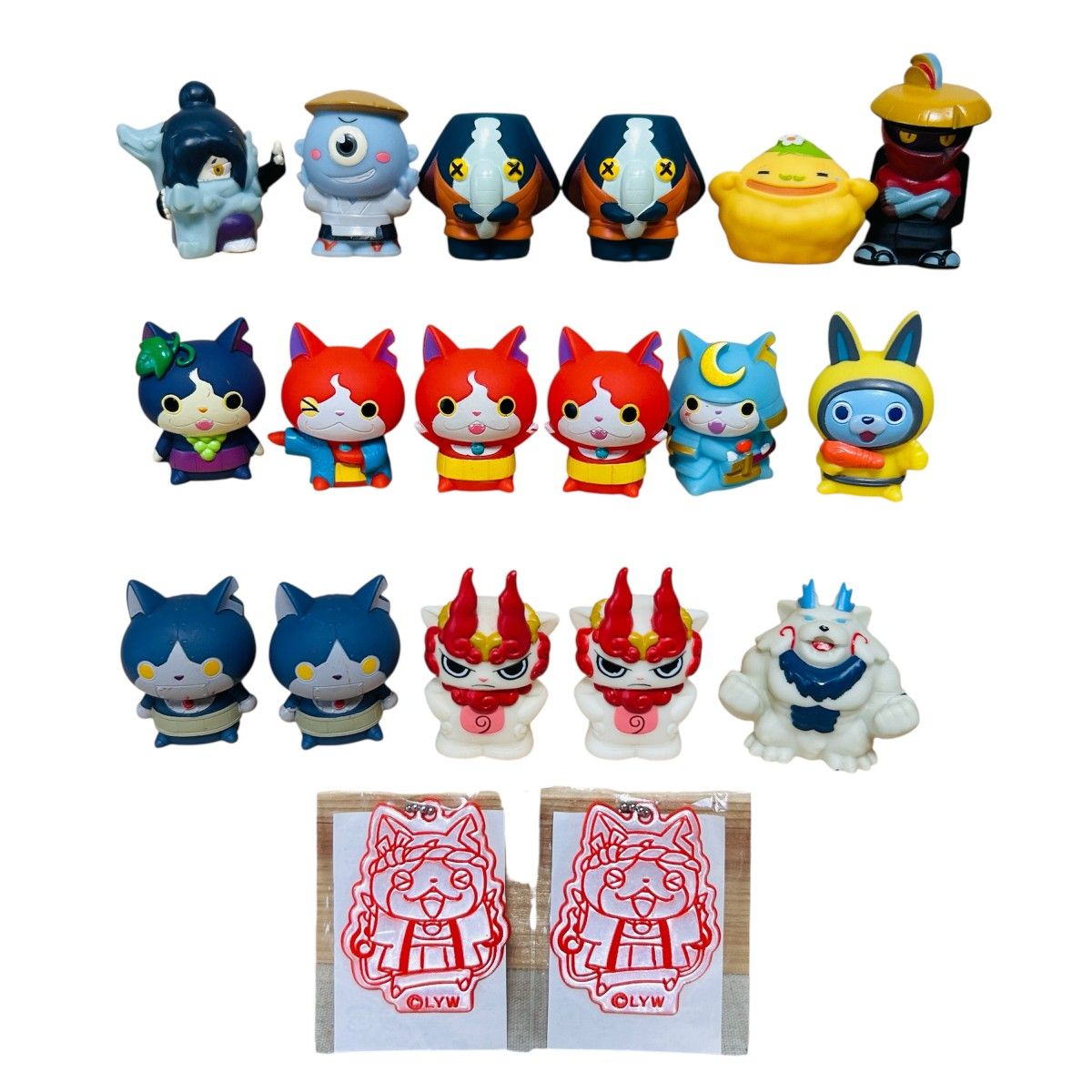 BANDAI 妖怪ウォッチ ともだち妖怪大集合 指人形 17体セット 2014