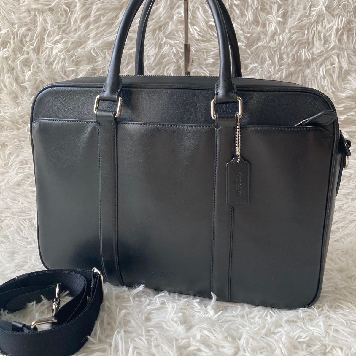 COACH コーチ 2way ビジネスバッグ ショルダーバッグ ハンドバッグ