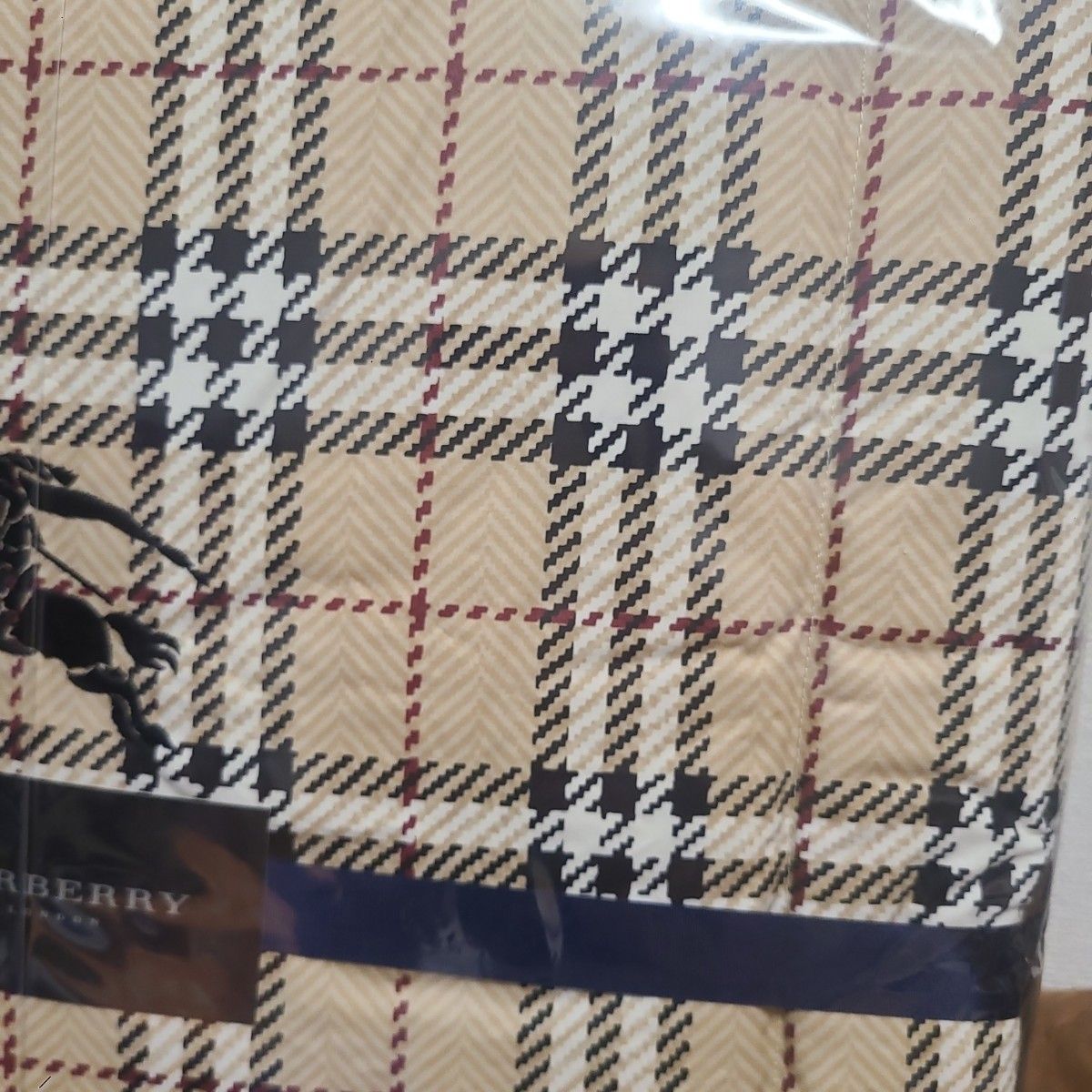 BURBERRY バーバリー 羽毛肌掛けふとん 羽毛 布団 ノバチェック