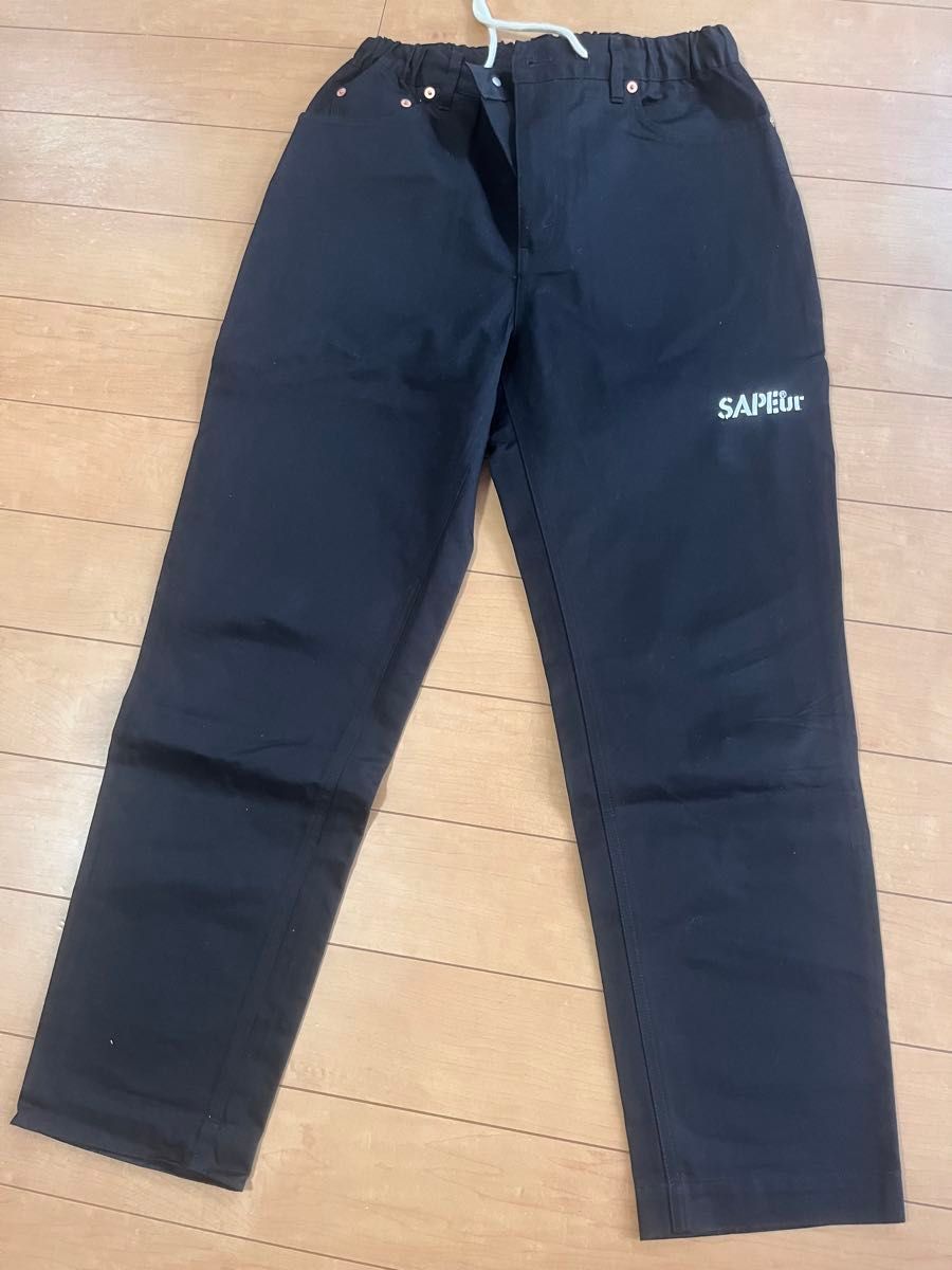SAPEur スケートパンツ MK3 ブラック youthL サプール チノ｜Yahoo