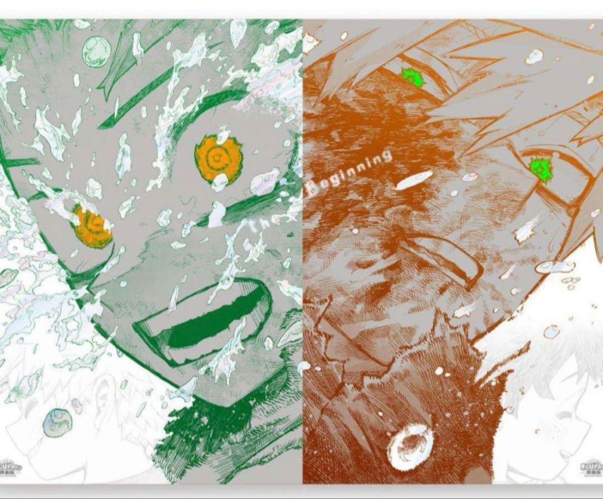 ヒロアカ原画展 僕のヒーローアカデミア ヒロアカ ポスター A2 The