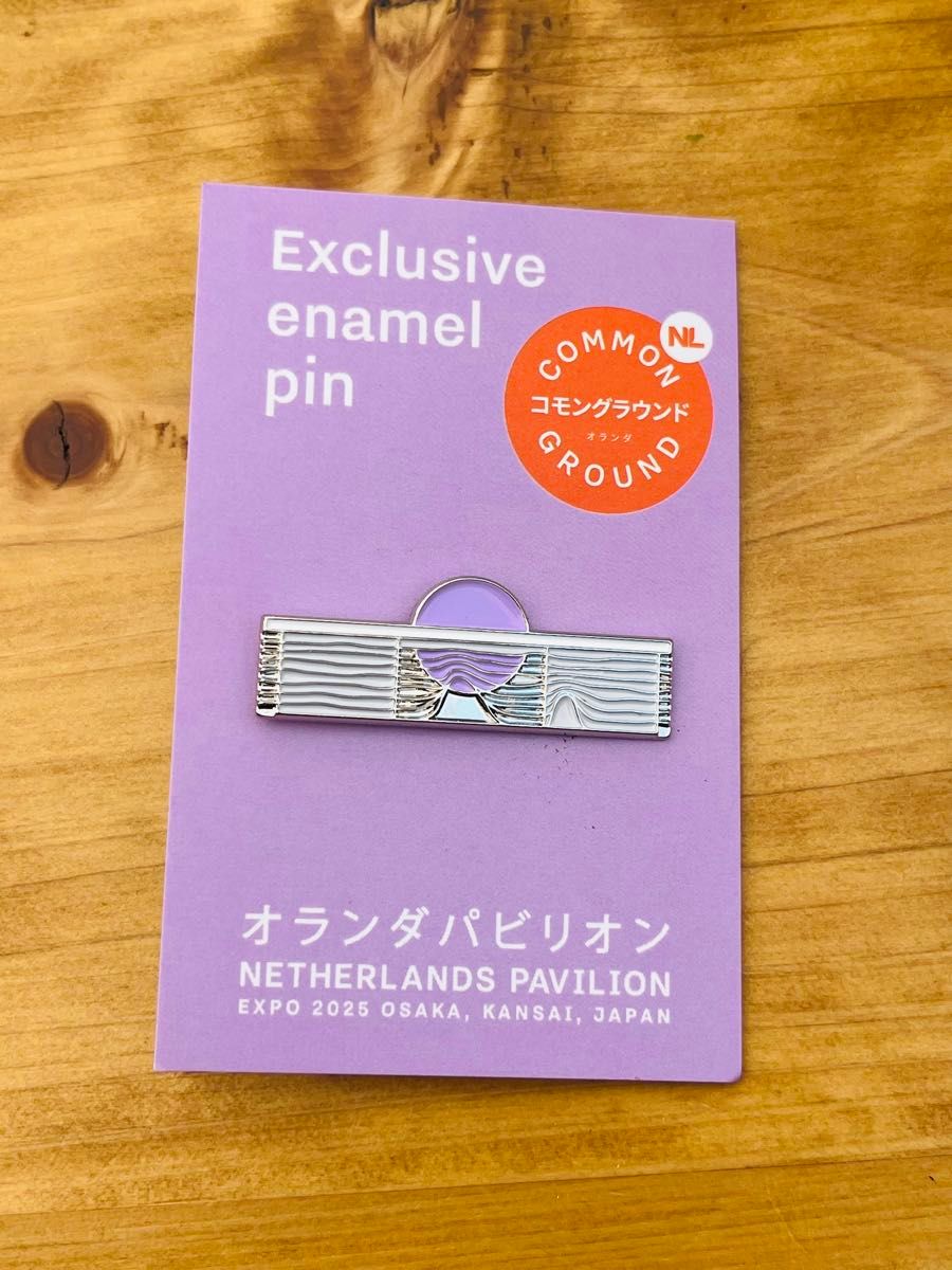 関西万博 オランダ館限定 オランダパビリオン ピンバッジ｜Yahoo