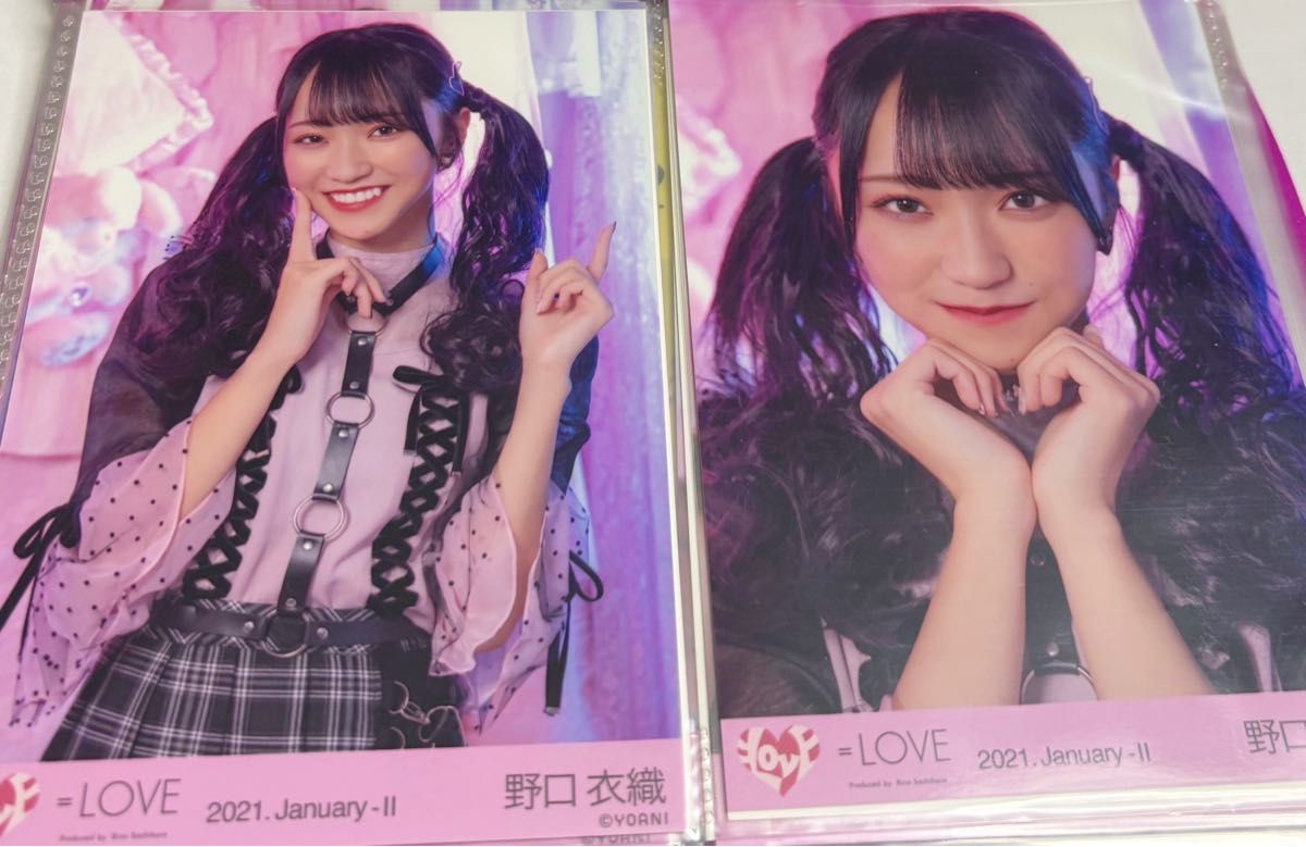 LOVE(イコラブ) 野口衣織 生写真 7枚セット まとめ売り｜Yahoo!フリマ