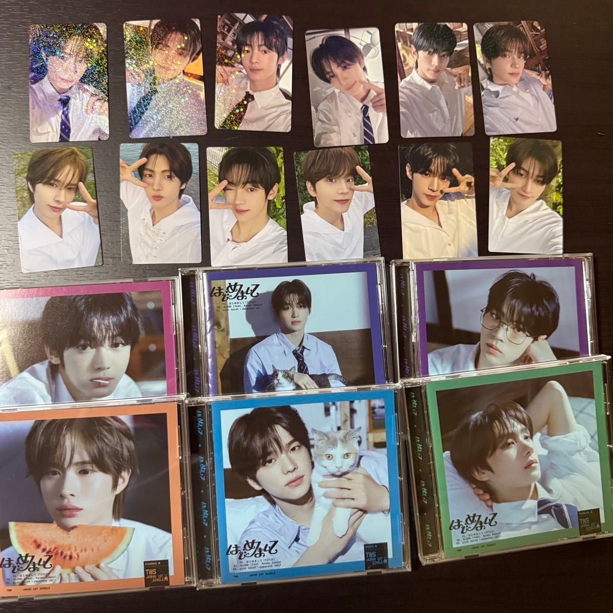 TWS はじめまして アルバム 6形態セット トレカ weverse特典 シニュ