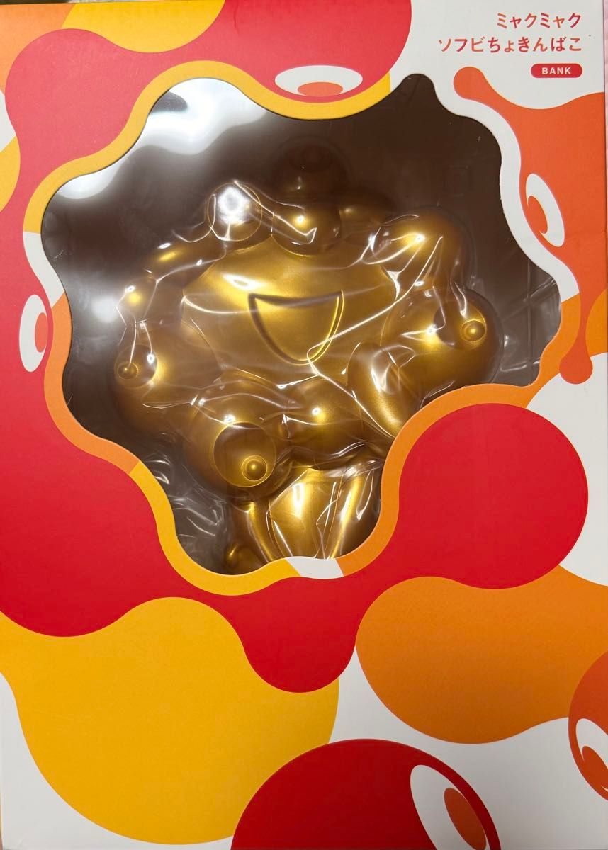 ミャクミャク ソフビ貯金箱 金 ゴールド｜Yahoo!フリマ（旧PayPayフリマ）