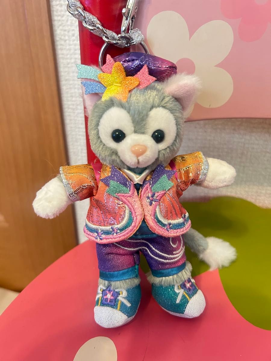 香港ディズニー 20周年 ジェラトーニ ぬいぐるみキーチェーン