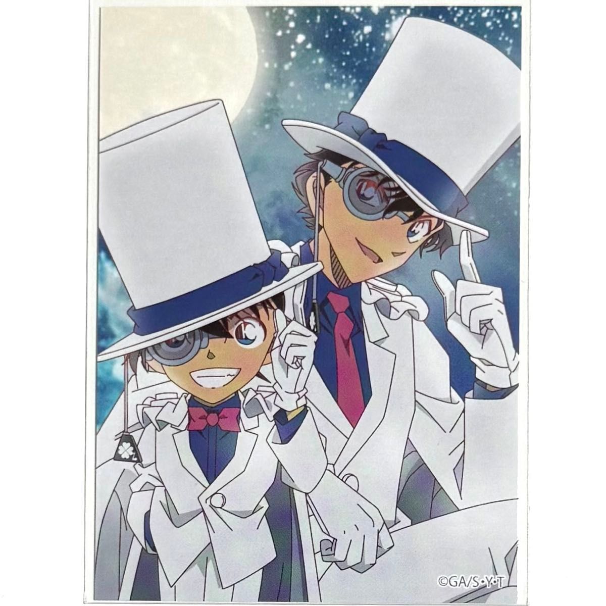 名探偵コナン ツインブロマイド カード トレカ 江戸川コナン 怪盗