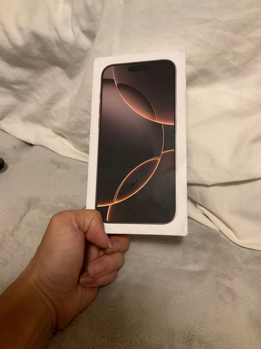 海外版Apple iPhone 16 Pro Max 1TB，ほぼ新品で 充電回数は2回です