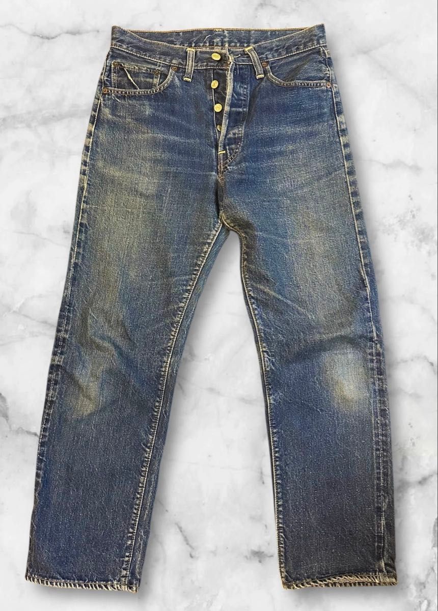Special Vintage BIGE】 Levi's 501 66前期 足長R 501XX 60s ビッグE