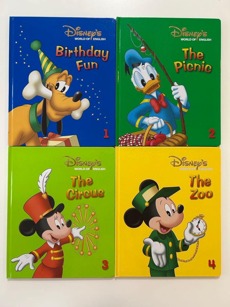 ディズニーワールドオブイングリッシュBirthdayFunThePicnic他 DWE