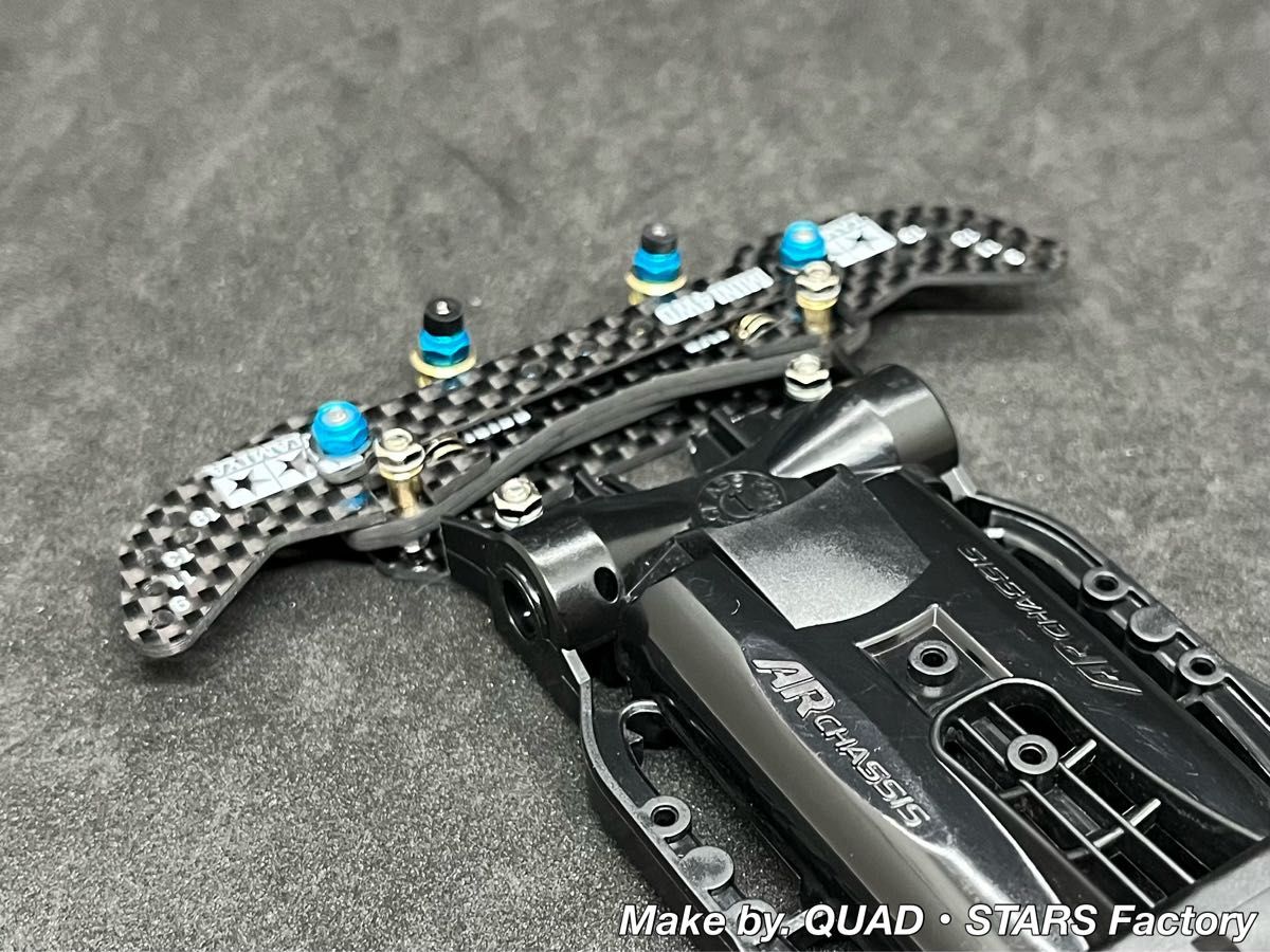 ミニ四駆・ARシャーシ用】2軸ATピボットバンパー＋1軸リヤアンカー＋