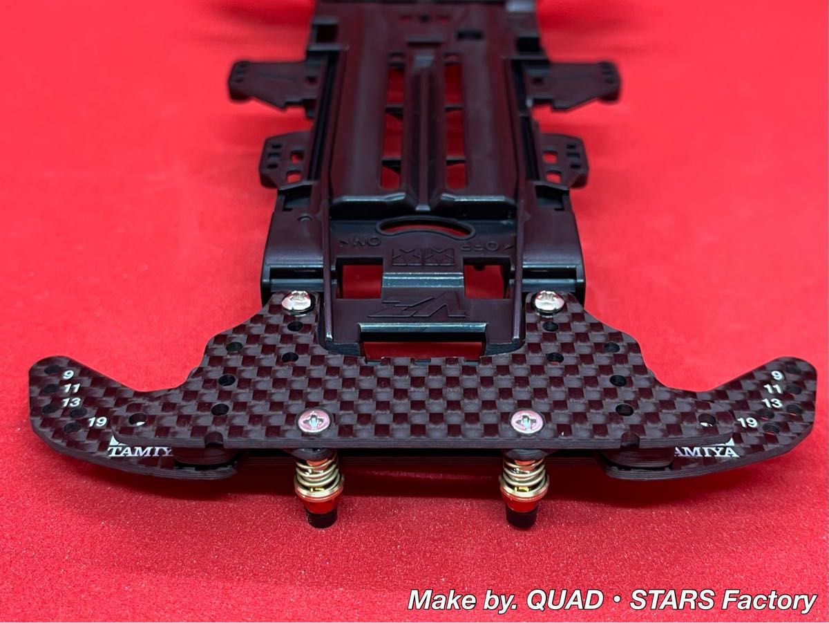 ミニ四駆・VZシャーシ用】2軸ATピボットバンパー J-CUP2022／フル