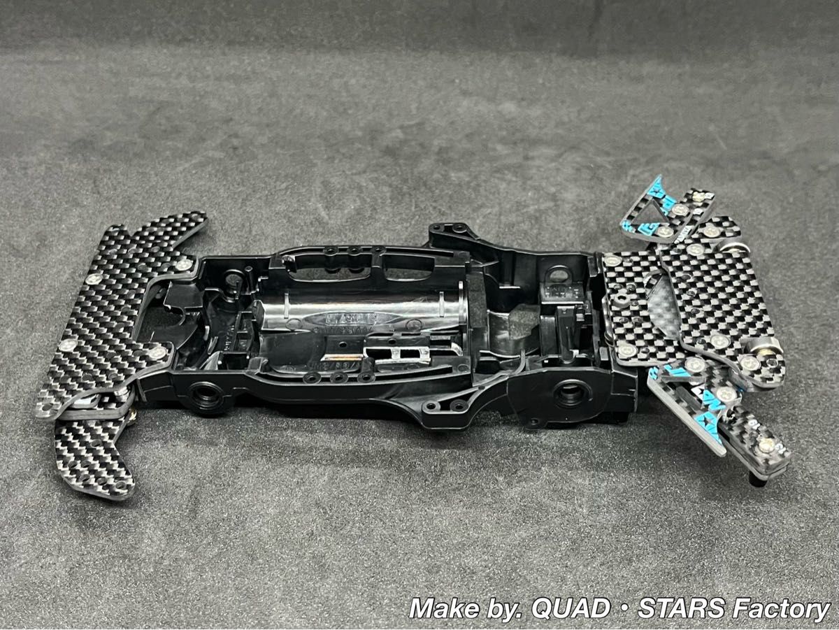 ミニ四駆・ARシャーシ用】2軸ATピボットバンパー＋1軸リヤアンカー＋