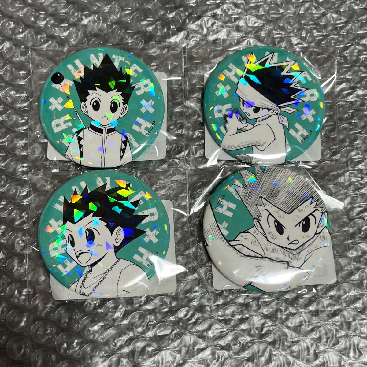 ハンターハンター オールスター缶バッジ第2弾 ゴン 4点セット｜Yahoo