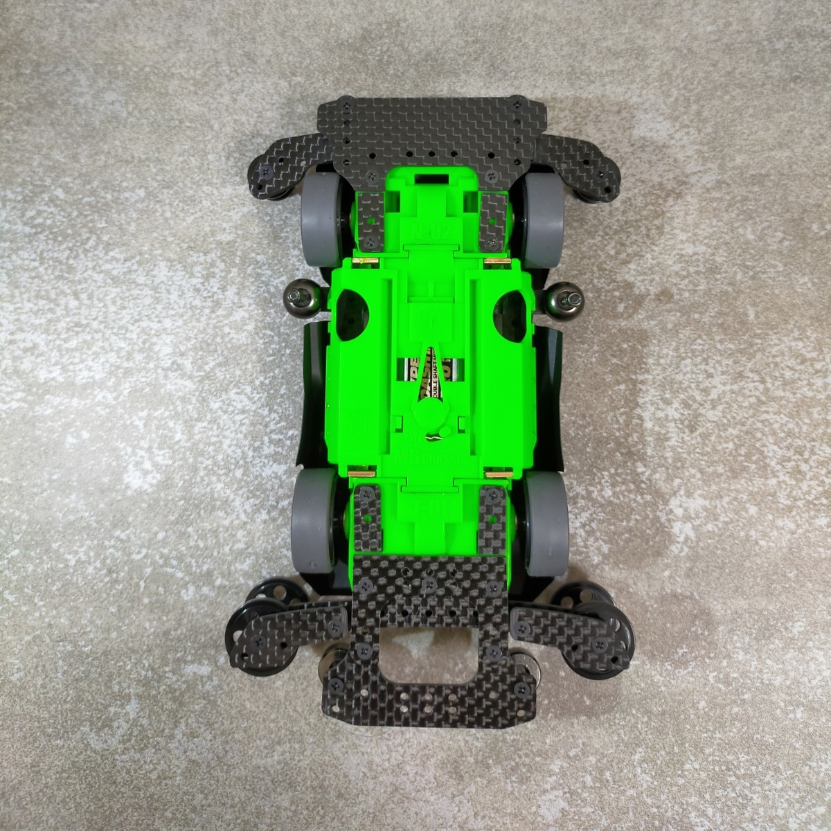 ミニ四駆 フェスタジョーヌ 完成品 MSフレキ ガチマシン｜Yahoo!フリマ