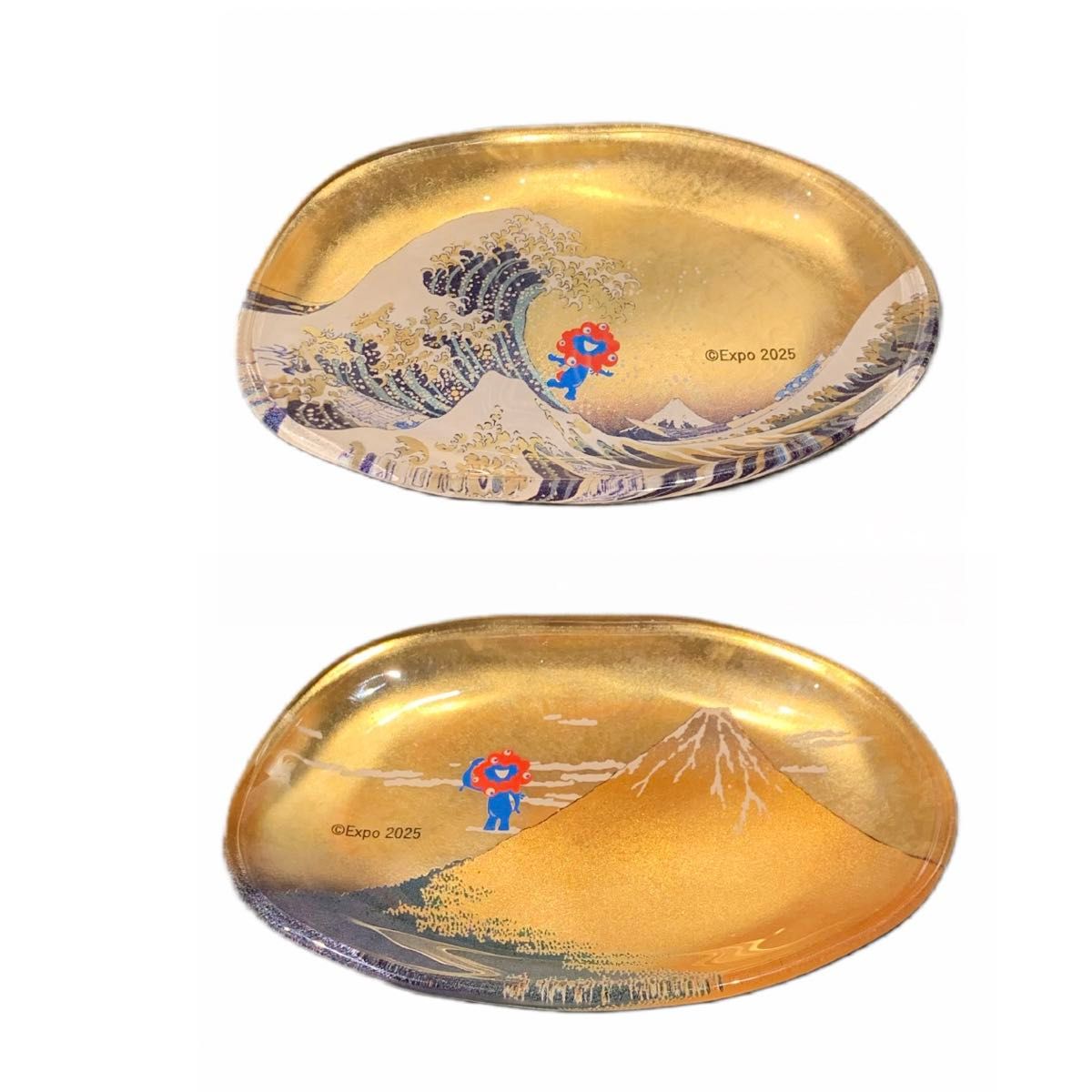 大阪関西万博 EXPO2025 箔一 金沢 金箔 ガラストレー ミャクミャク