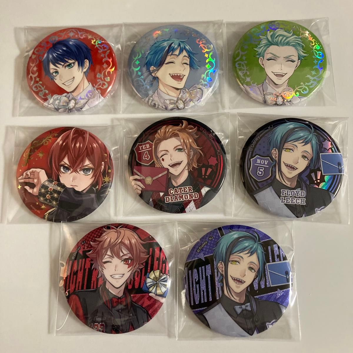 ツイステ 缶バッジ ブレイジングジュエル プラチナ ユニオン｜Yahoo