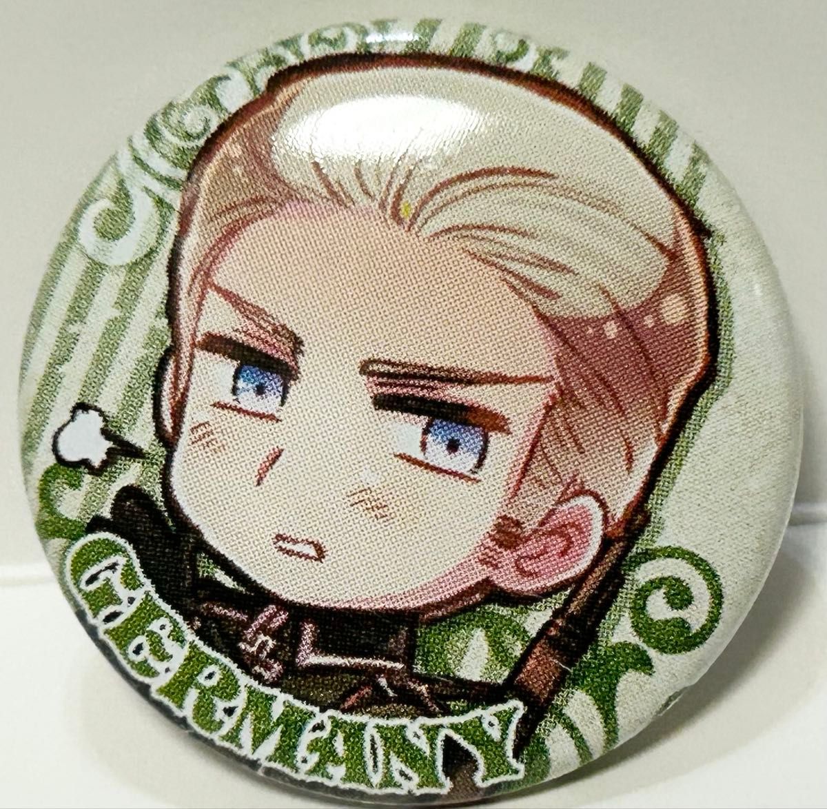 ヘタリア 缶バッジコレクションAxis Powers 缶バッジ カード ドイツ